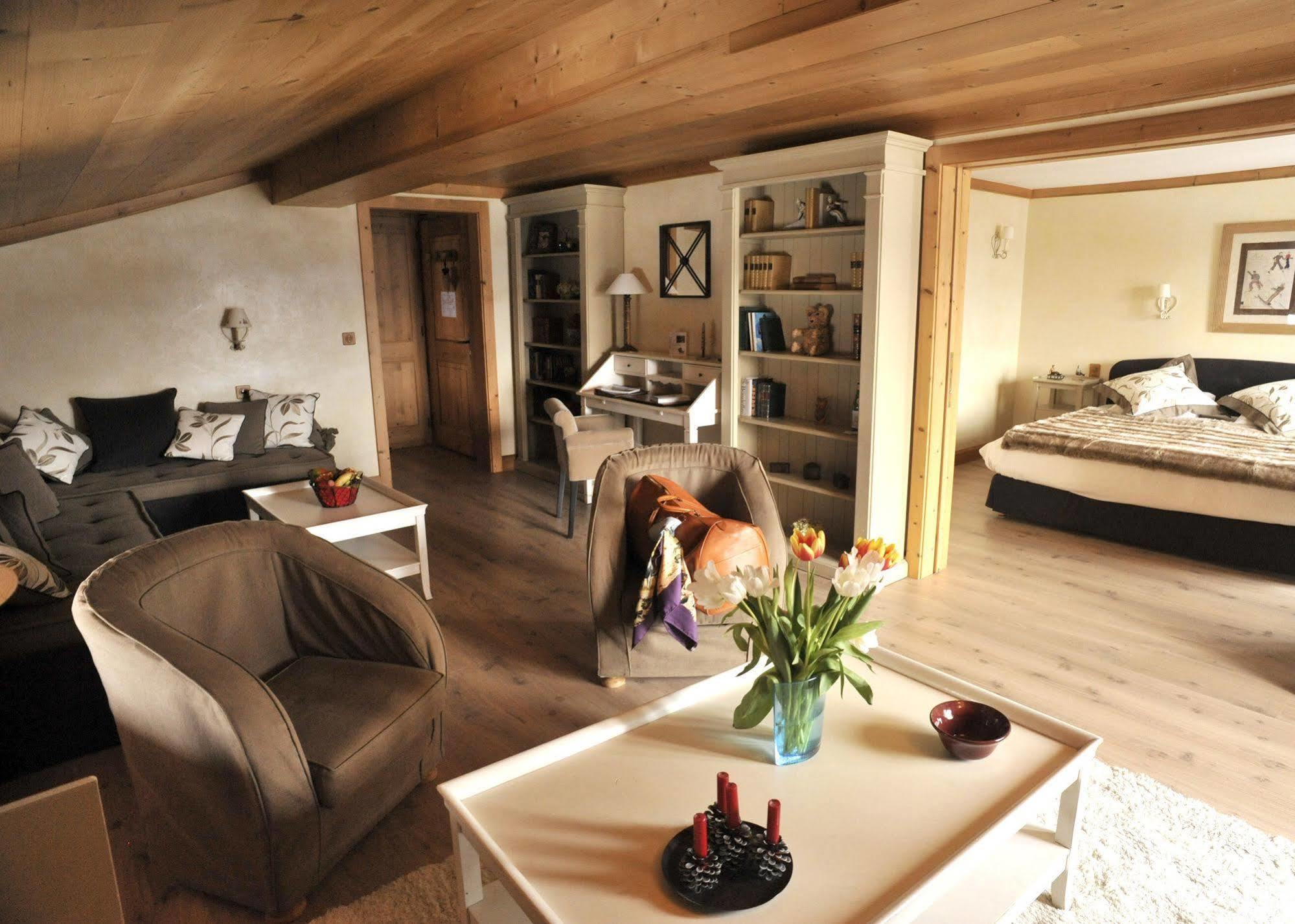 Chalet D'Adrien Вербье Экстерьер фото